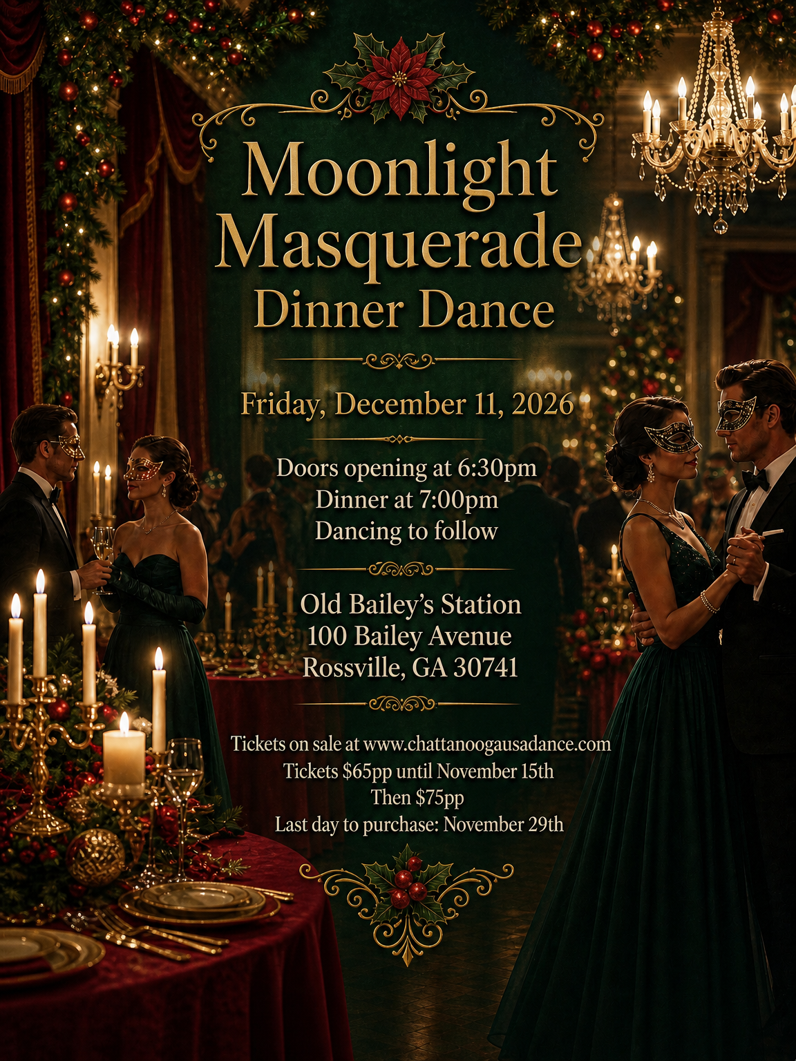 Moonlight Masquerade Dinner Dance