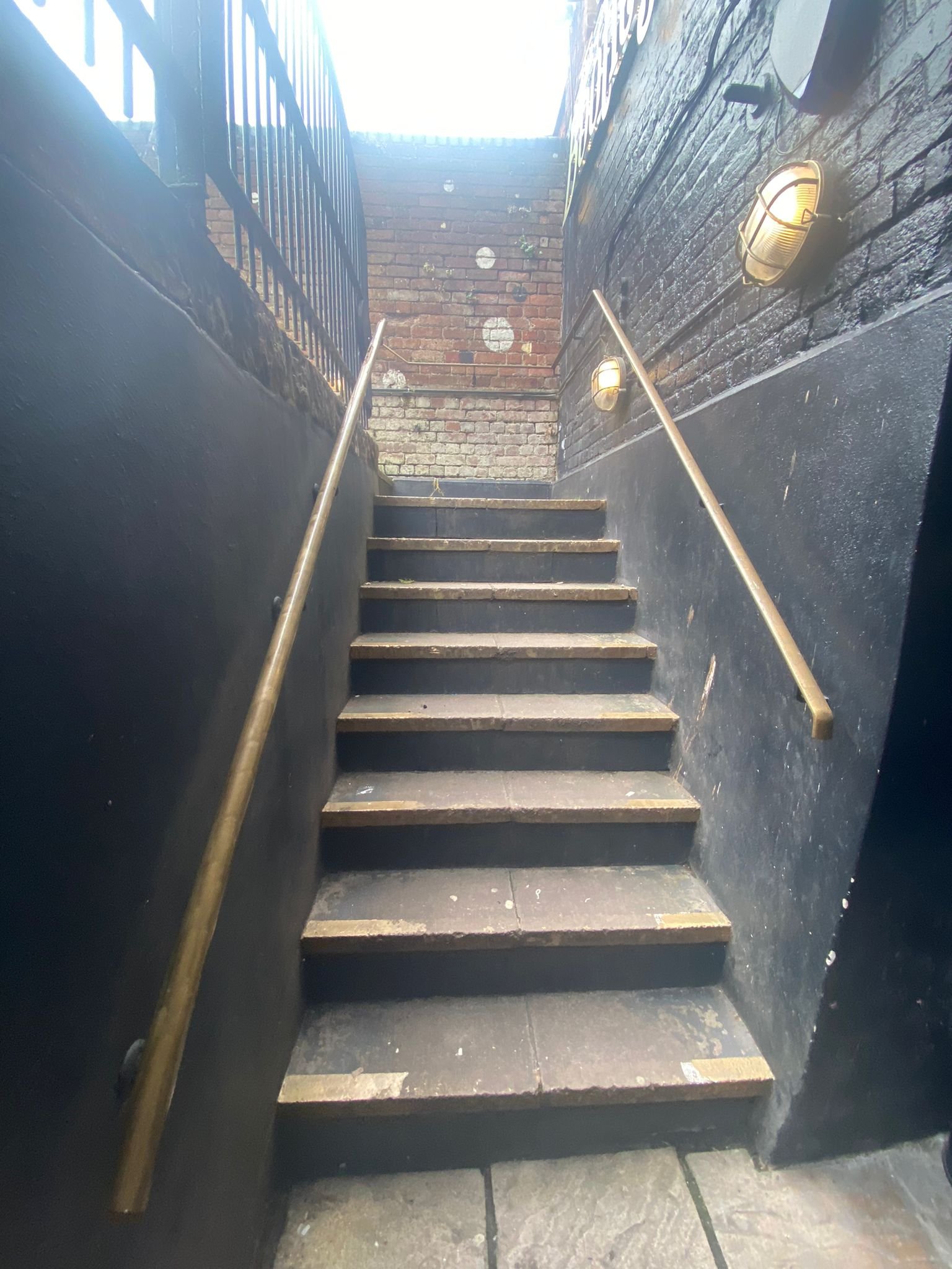 Bootlegger entrance (downstairs)
