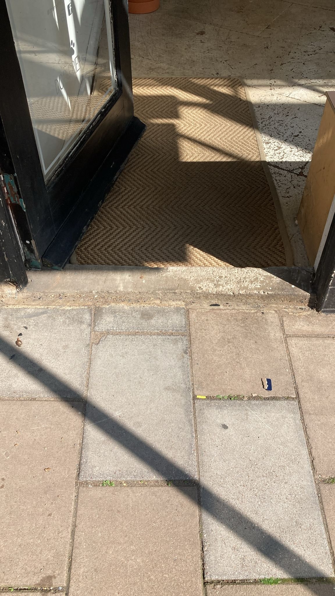 Entrance to Roots Foundation (ramp available)