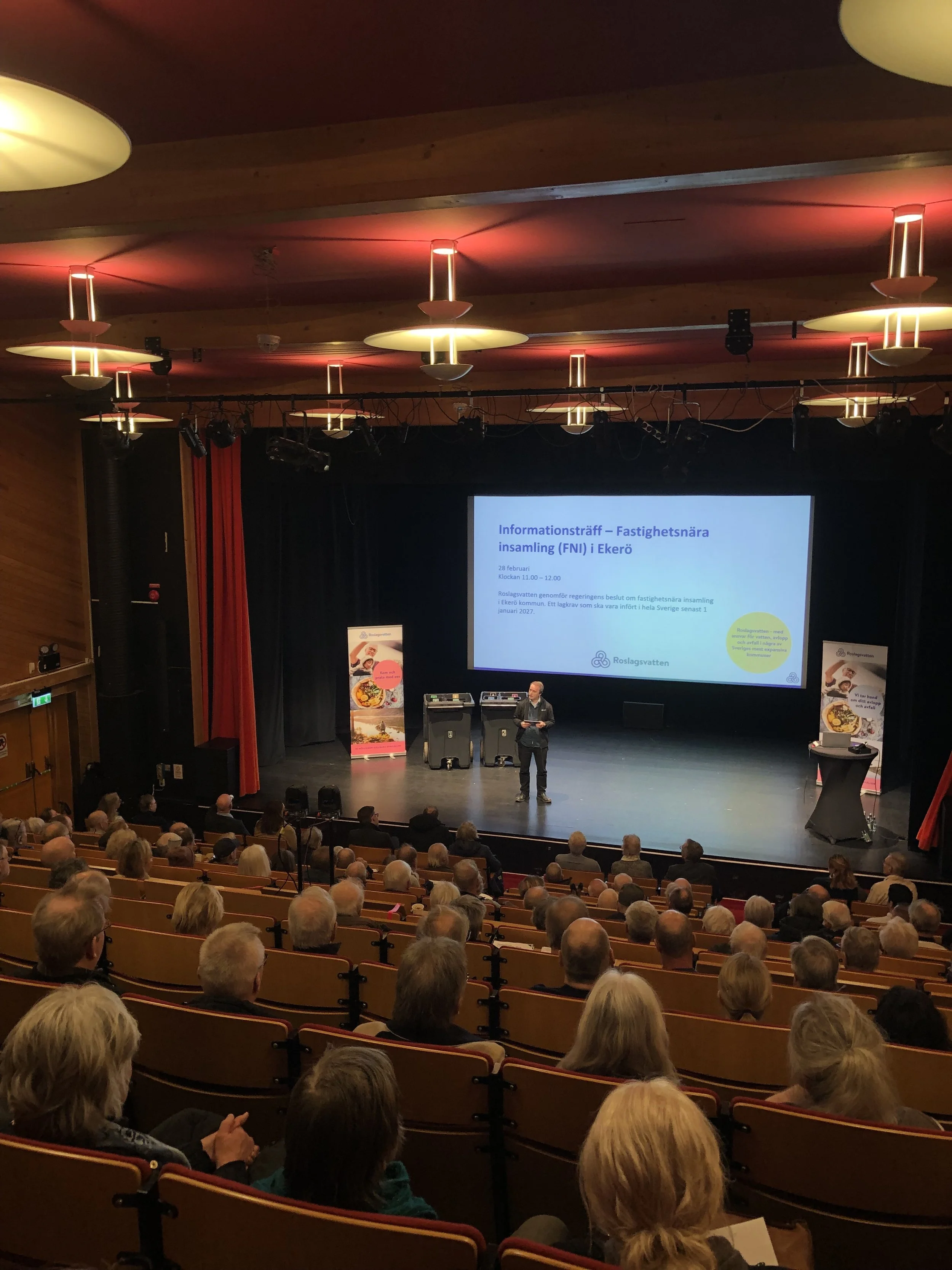 Dialogmöte om nya sophämtningen lockade stor publik 