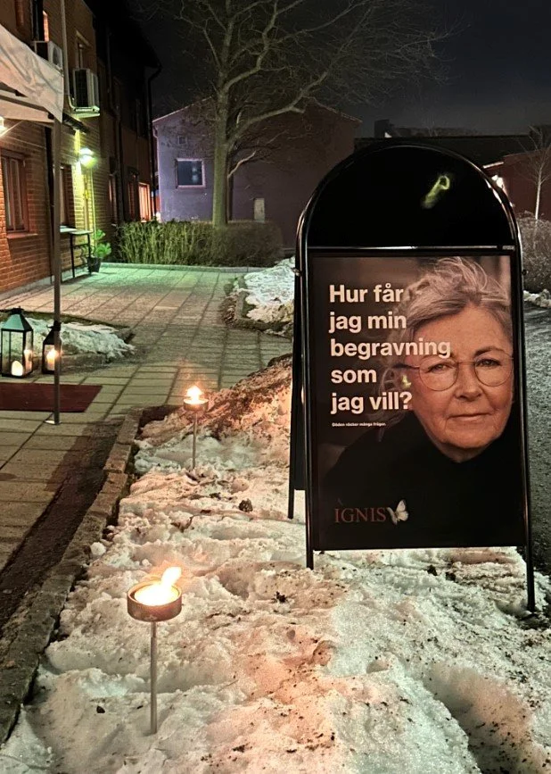 Ignis vill vara nära i livets svåraste stunder.