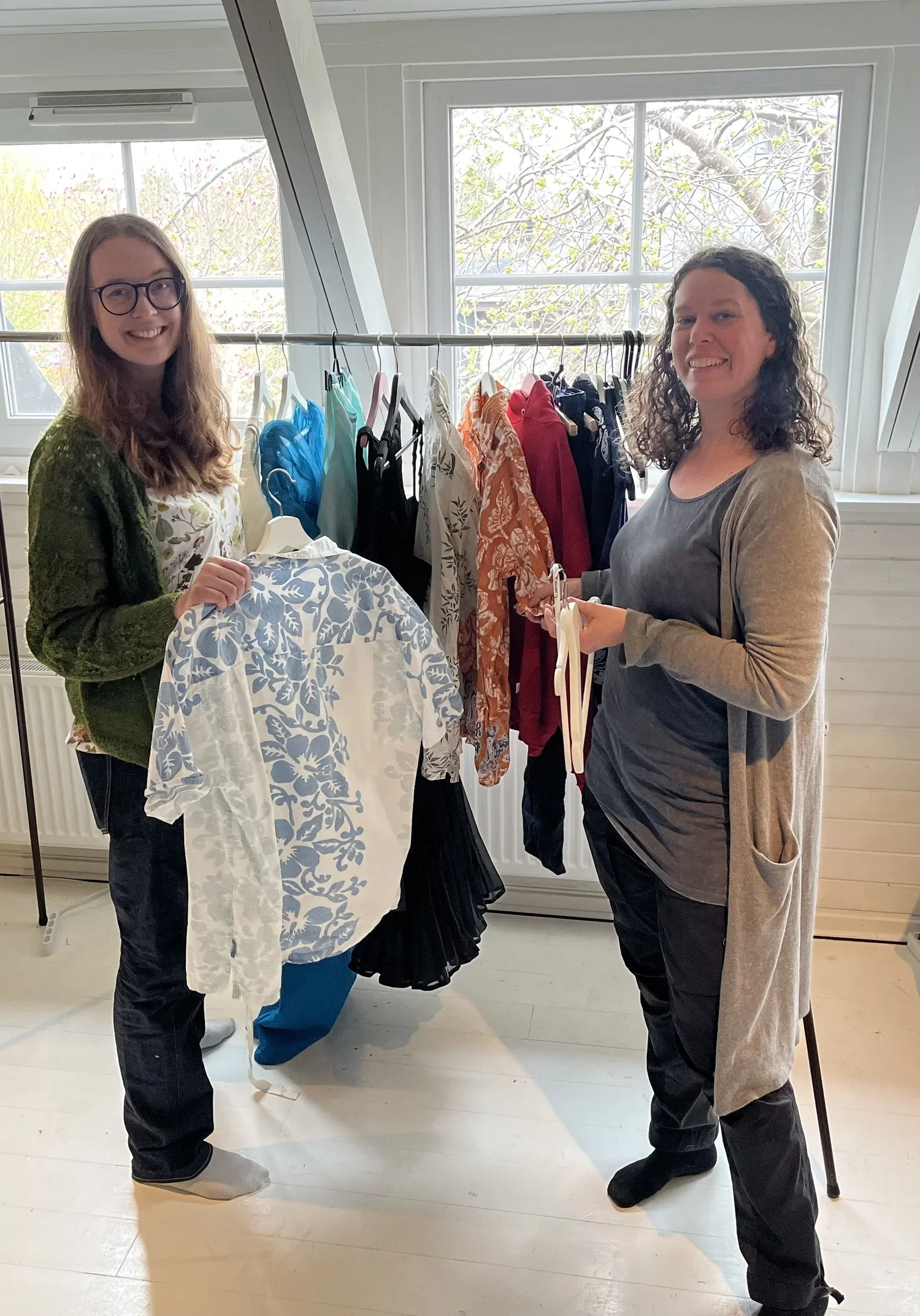 Succé för klädbytardag – växer vidare på Mälaröarna