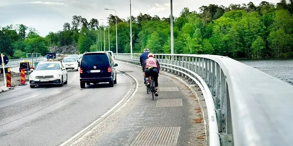 Så påverkas trafiken på broarna under trafikomläggningen vecka 25