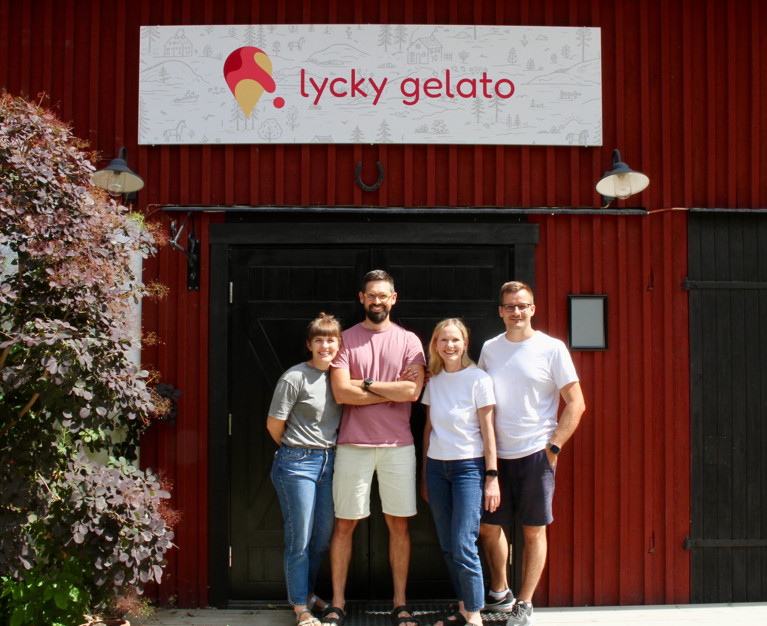 Lycky gelato har öppnat i Troxhammar – vill bli Färingsös nya smultronställe