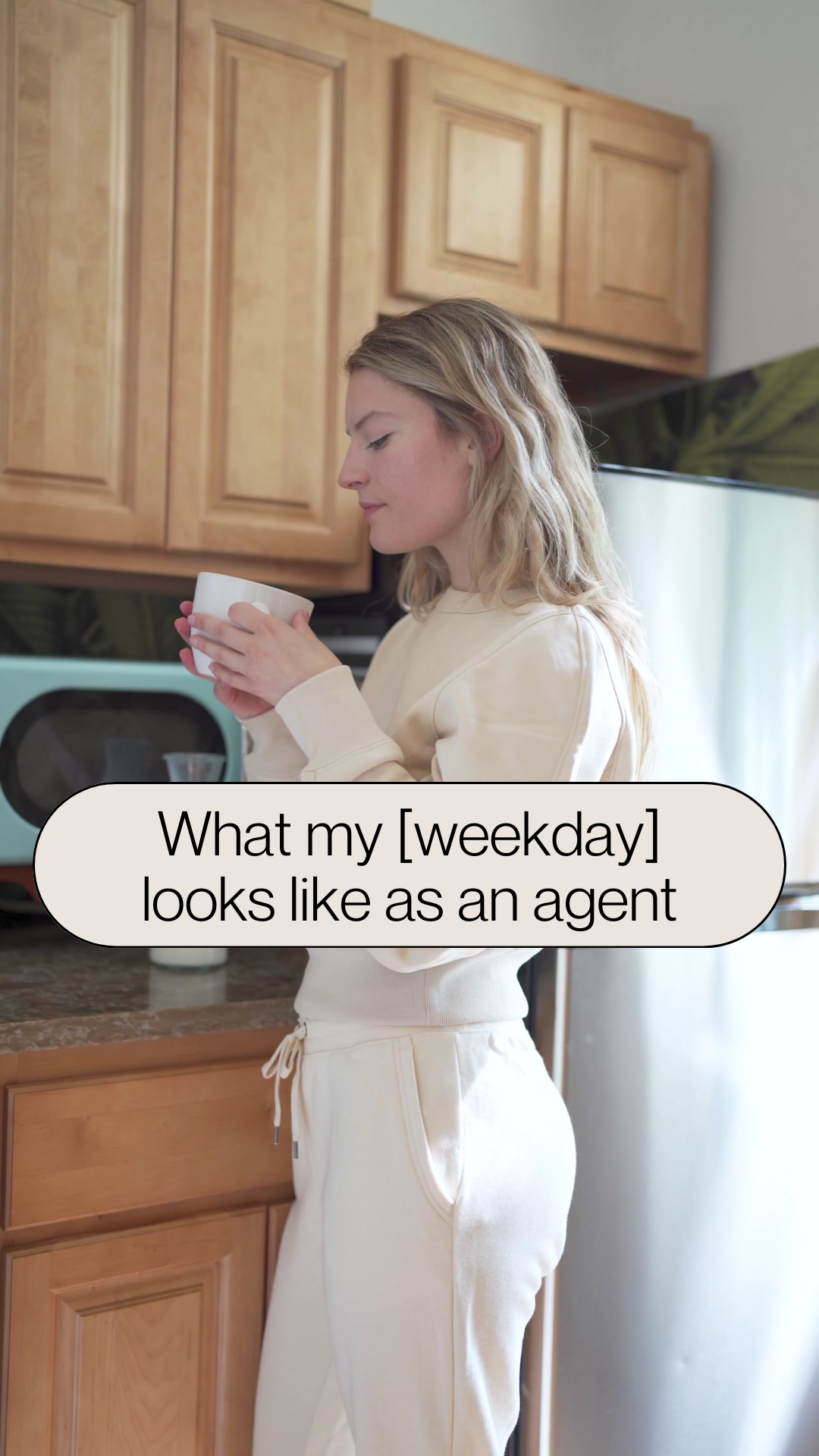 What my [weekday] looks like as an agent