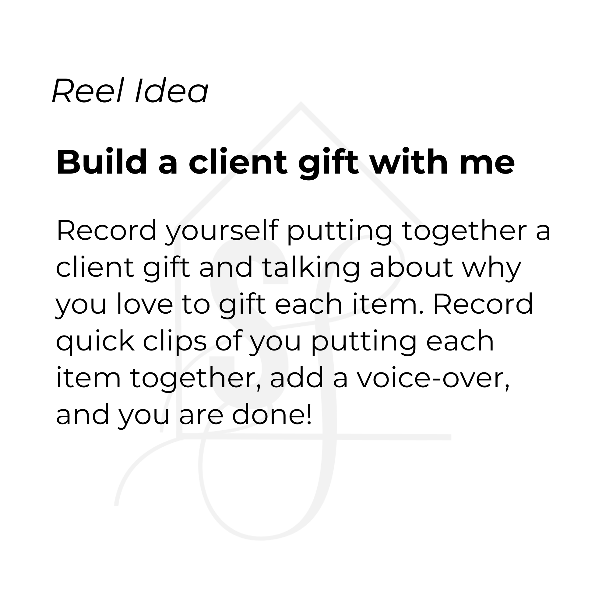 Build a client gift with me