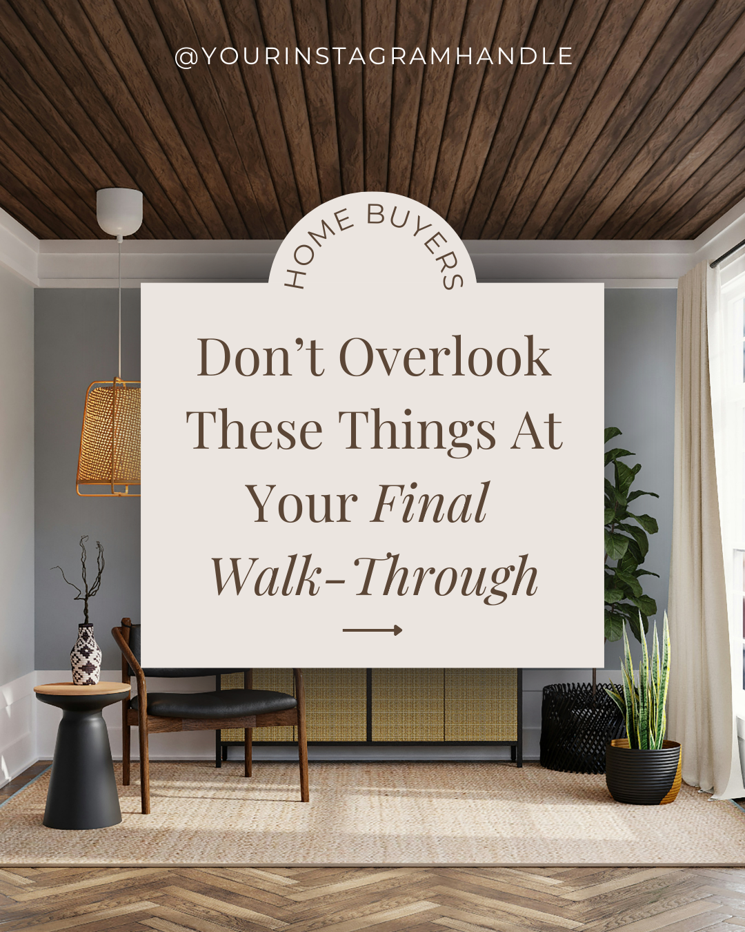 Buyers: Don’t overlook these things at your final walk-through