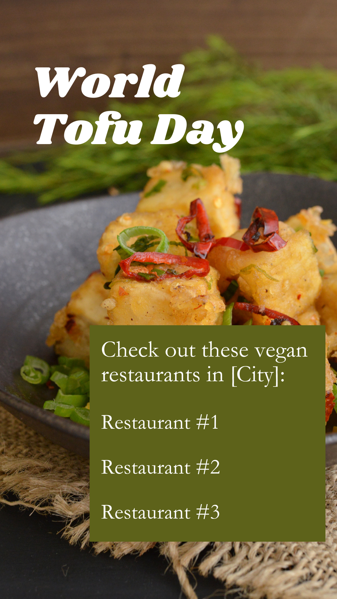 World Tofu Day Story