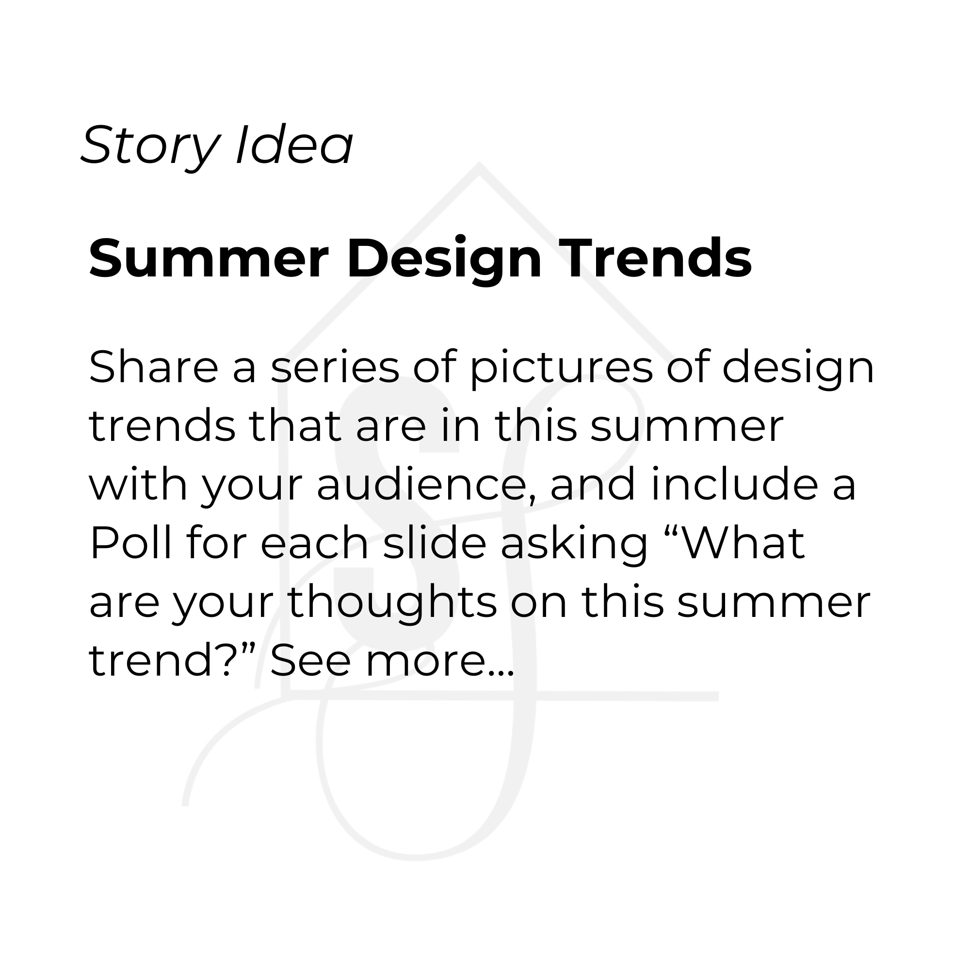 Summer design trends