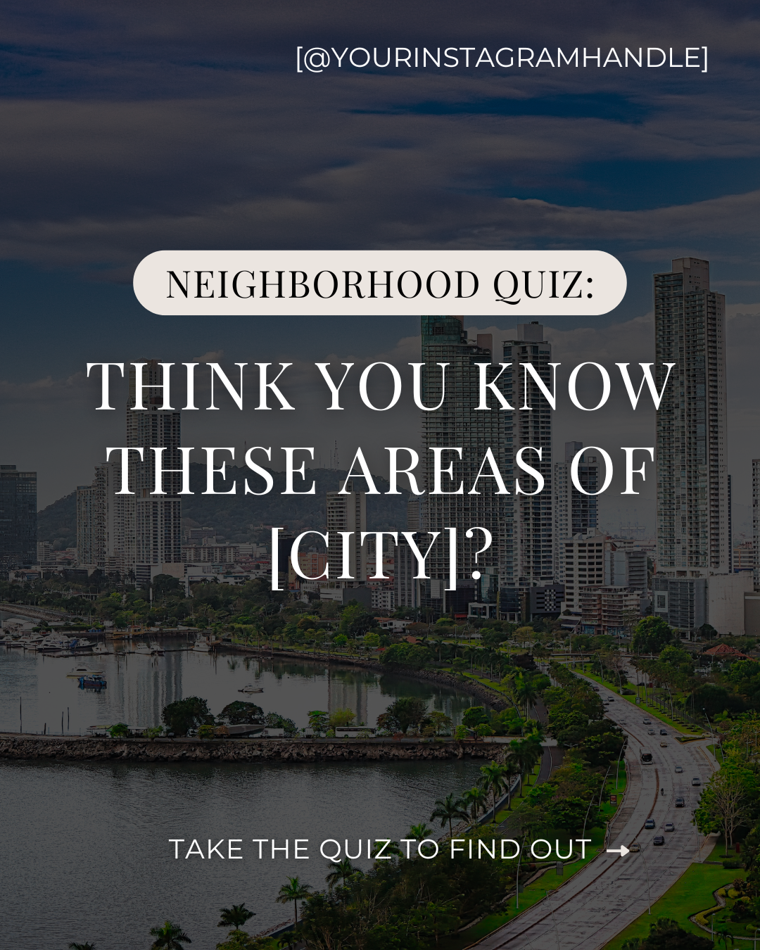 Neighborhood Quiz - Think You know these areas of [City]?