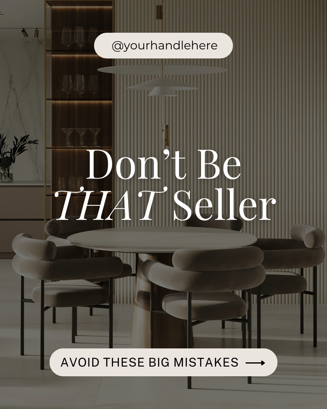 Don’t be that seller – Avoid these big mistakes!