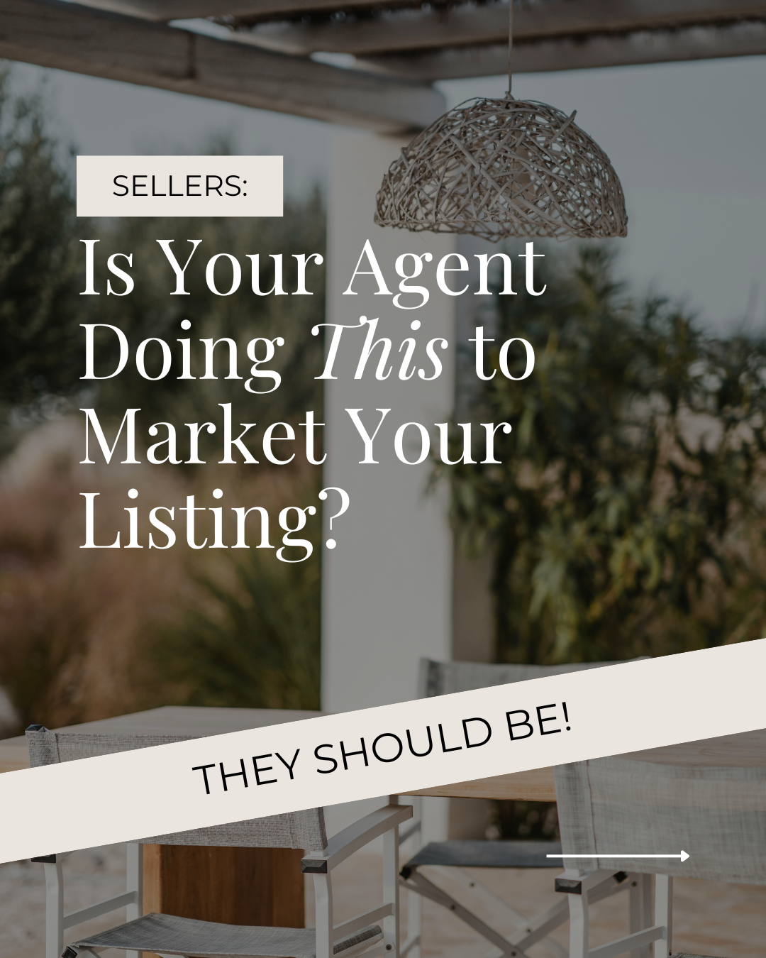 Sellers: Is your agent doing this to market your listing? They should be!