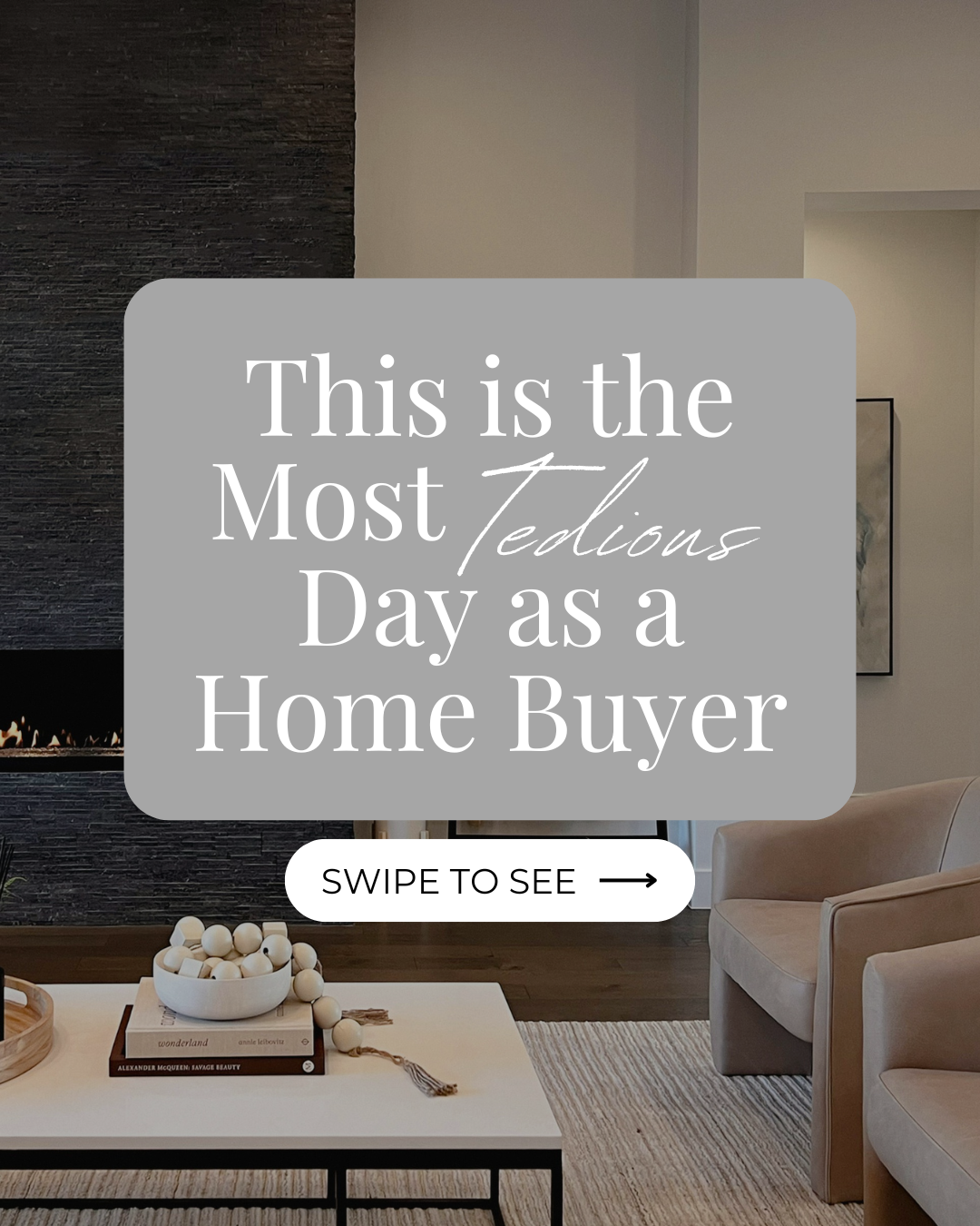 This is the most tedious day as a home buyer…