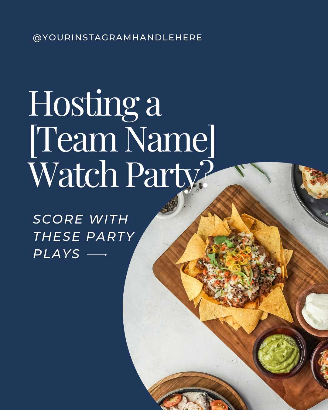 Hosting a [Team Name] watch party?