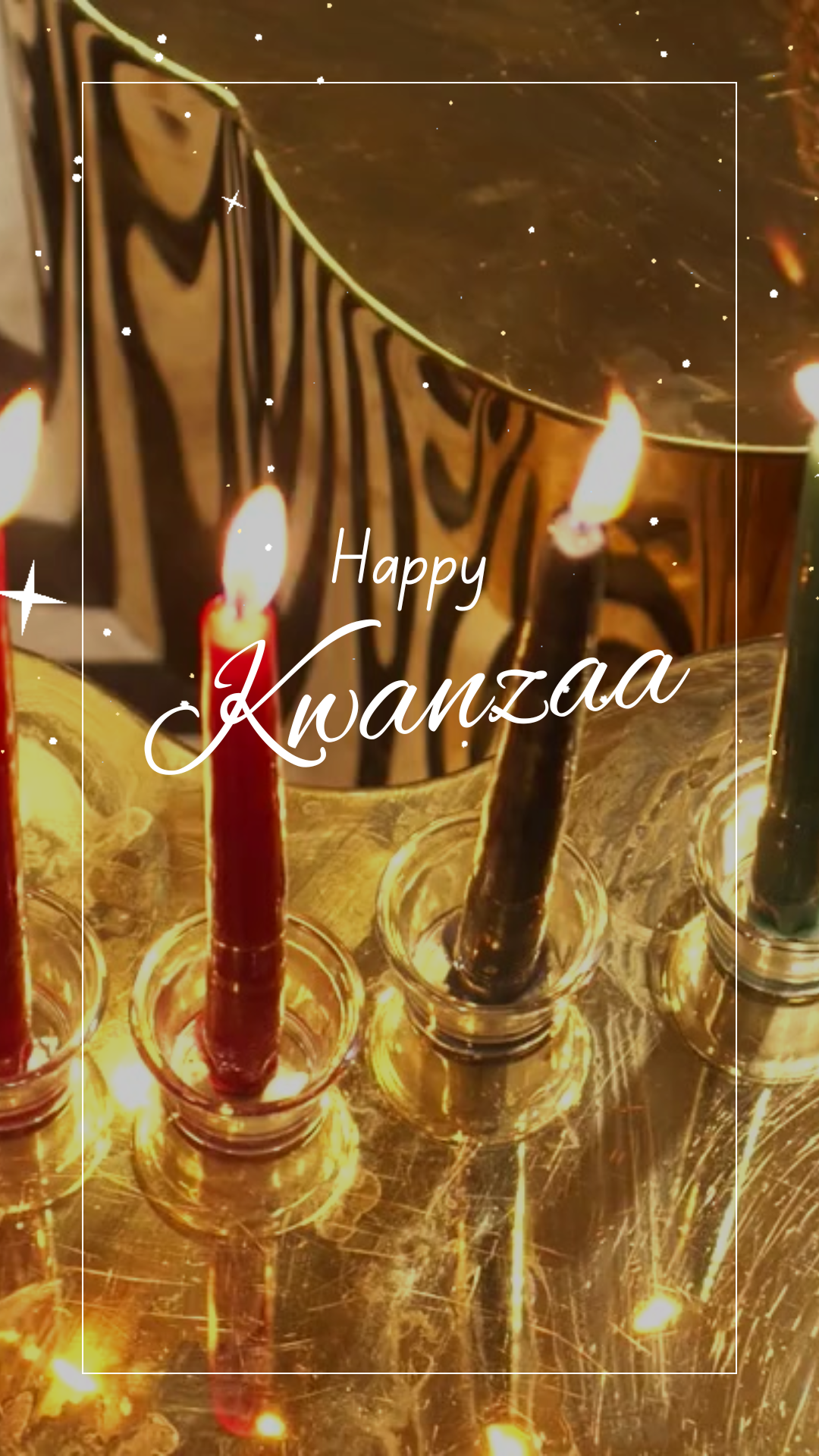 Happy Kwanzaa (Dec 26 - Jan 1)