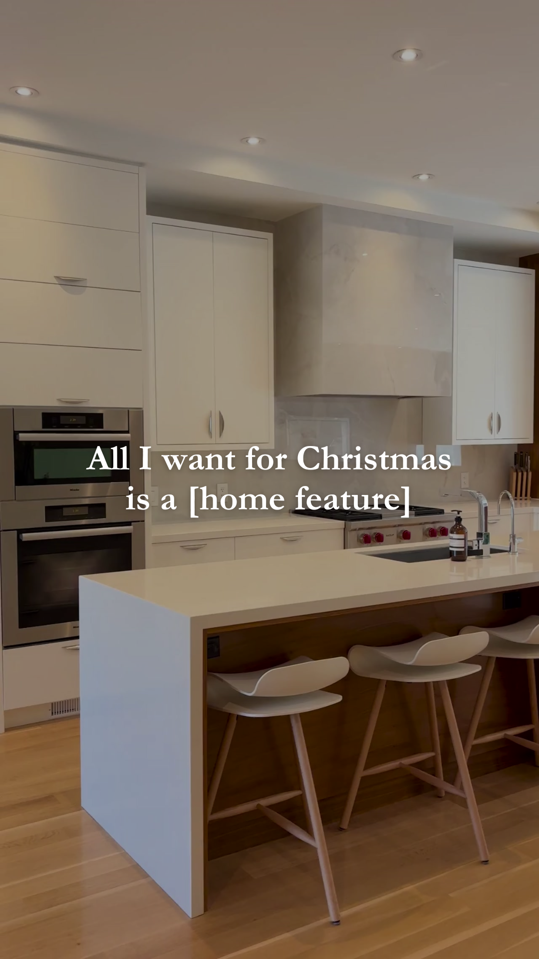 All I want for Christmas is a [home feature]