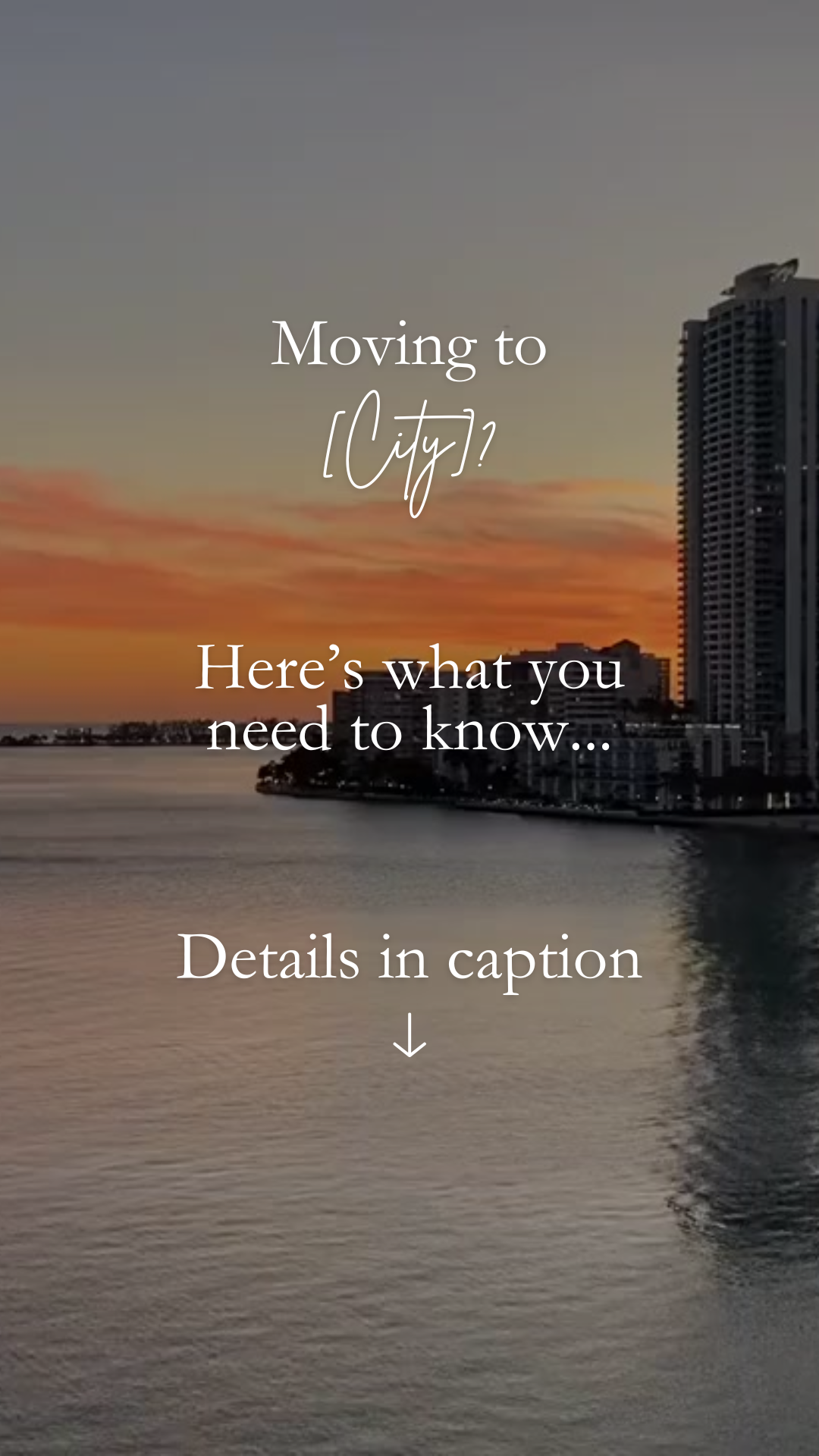 Moving to [City]? Here’s what you need to know…