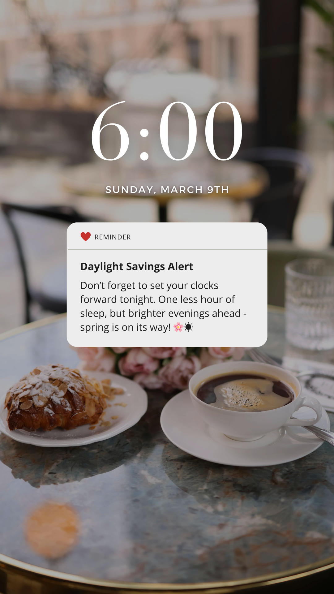 Daylight Savings Story Template - March 9, 2025