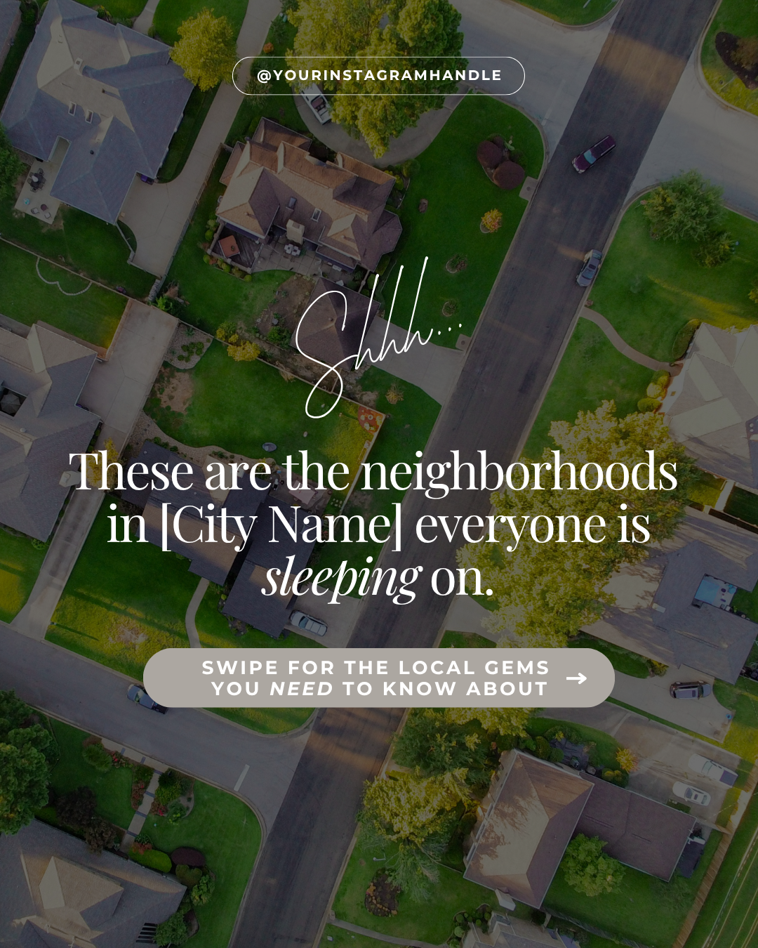 Shhh… these are the neighborhoods in [City Name] everyone is sleeping on