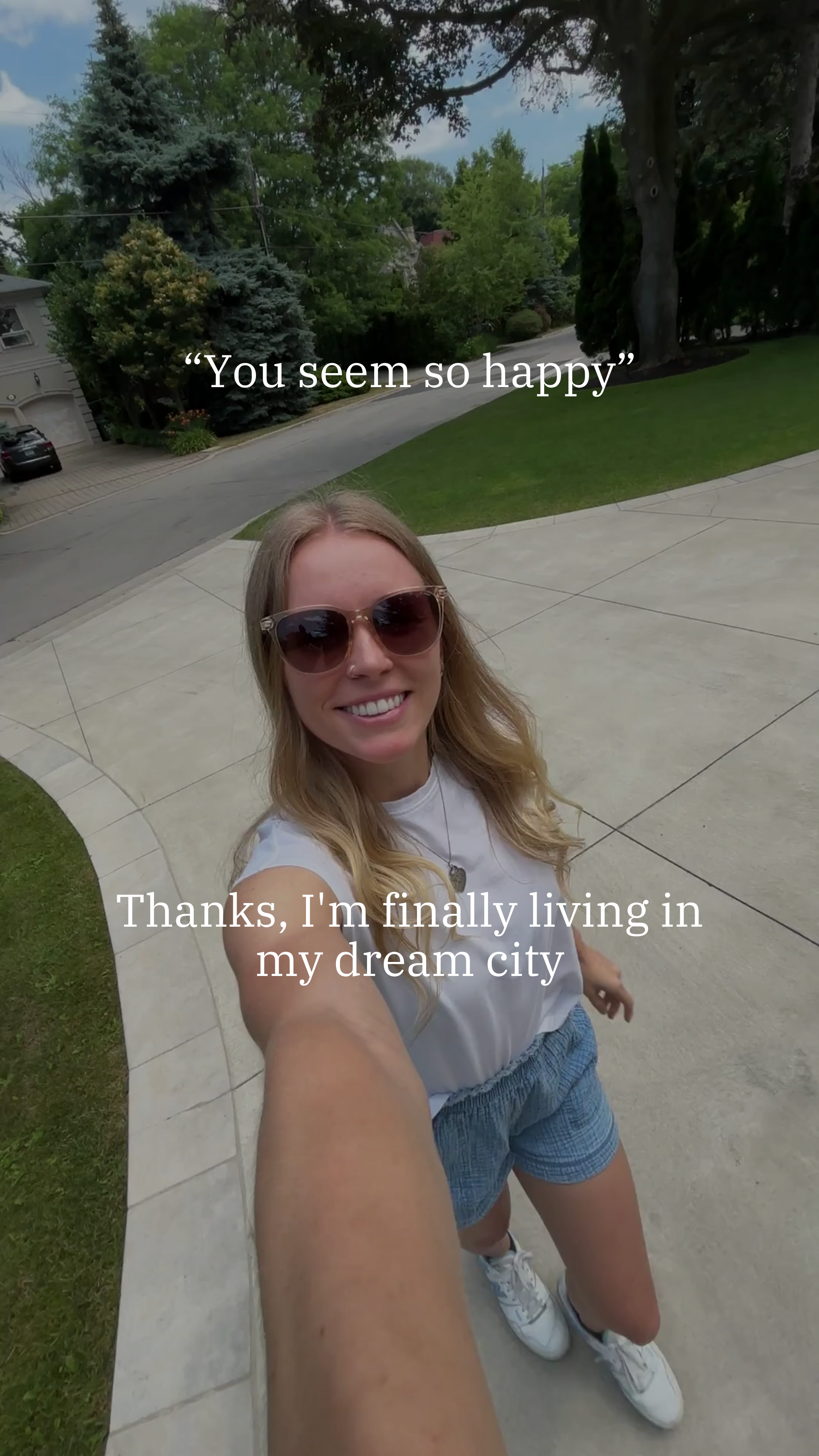 Trending reel: You seem so happy