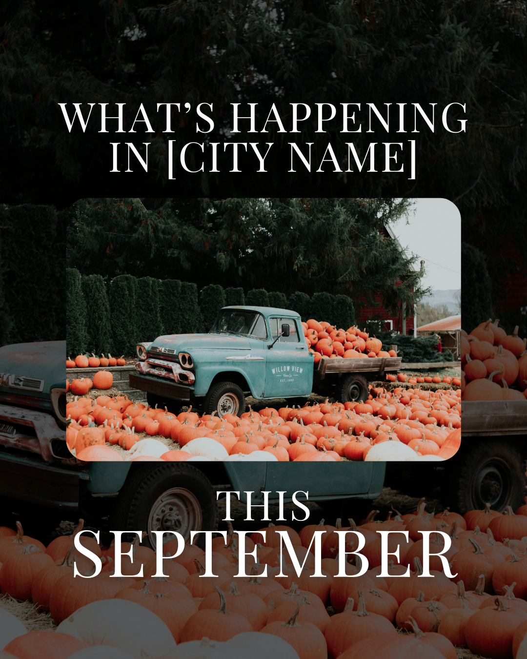 What’s happening in [City] this September
