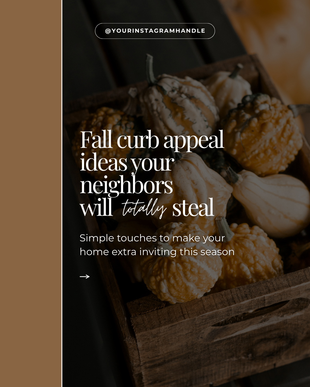Fall curb appeal ideas your neighbors will totally steal
