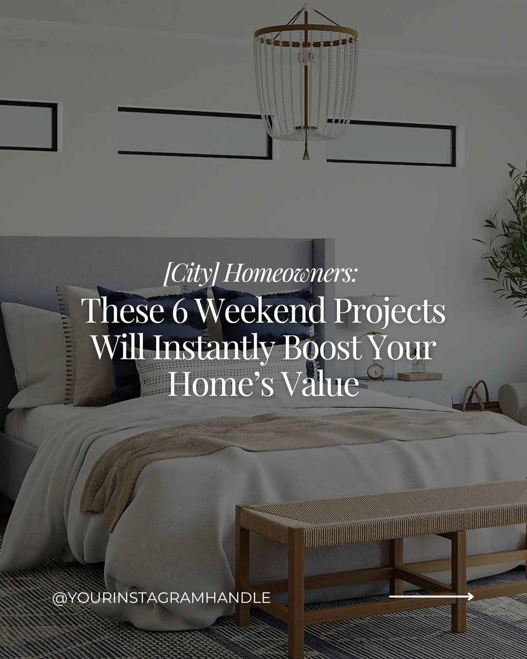 [City] homeowners: These 6 weekend projects will instantly boost your home’s value