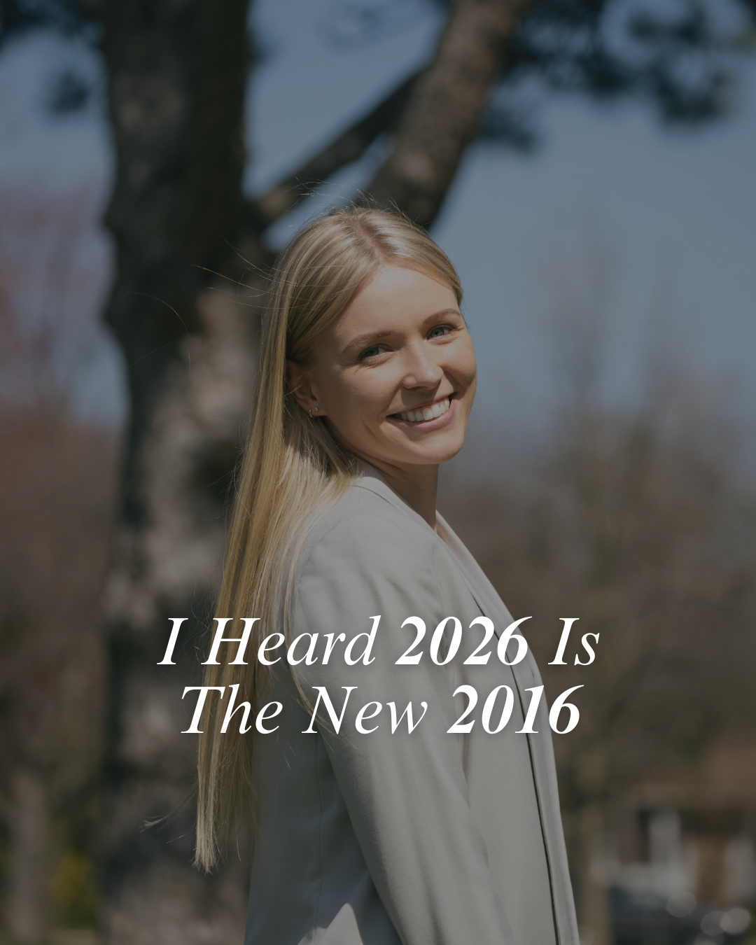 Trending carousel: I heard 2026 is the new 2016
