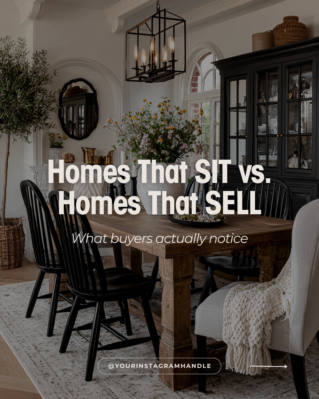 Homes that sit vs. homes that sell