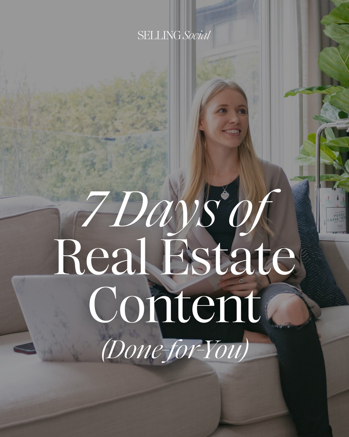 If you&rsquo;re overthinking your real estate content again... this one&rsquo;s for you. 

This is a full week of real estate posts you can actually follow, so you know what to film and what to say, broken down day by day.

Save this and use it as yo