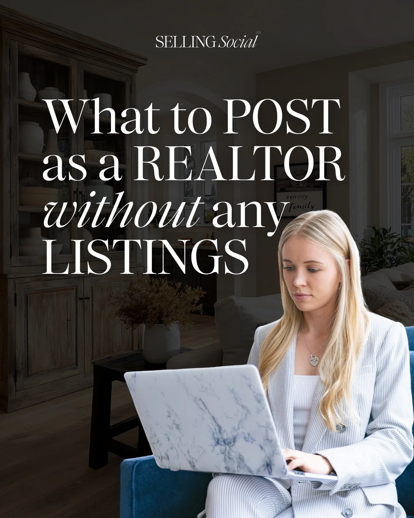 If you&rsquo;ve been waiting to post listing content until you &ldquo;have your own listings&rdquo;&hellip; this is your sign to stop 😭🖤✨

You do NOT need your own listings to create home tour reels that attract clients.

Between:
✨ open houses
✨ b