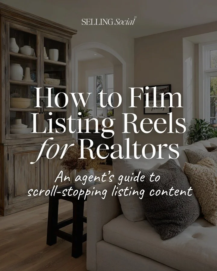 Your guide to better listing reels 🏡😍

There&rsquo;s nothing like a 12-second home tour that makes you go, &ldquo;I need to live here.&rdquo; And honestly&hellip; it never gets old.

If you&rsquo;ve been overthinking your listing reels or they&rsqu