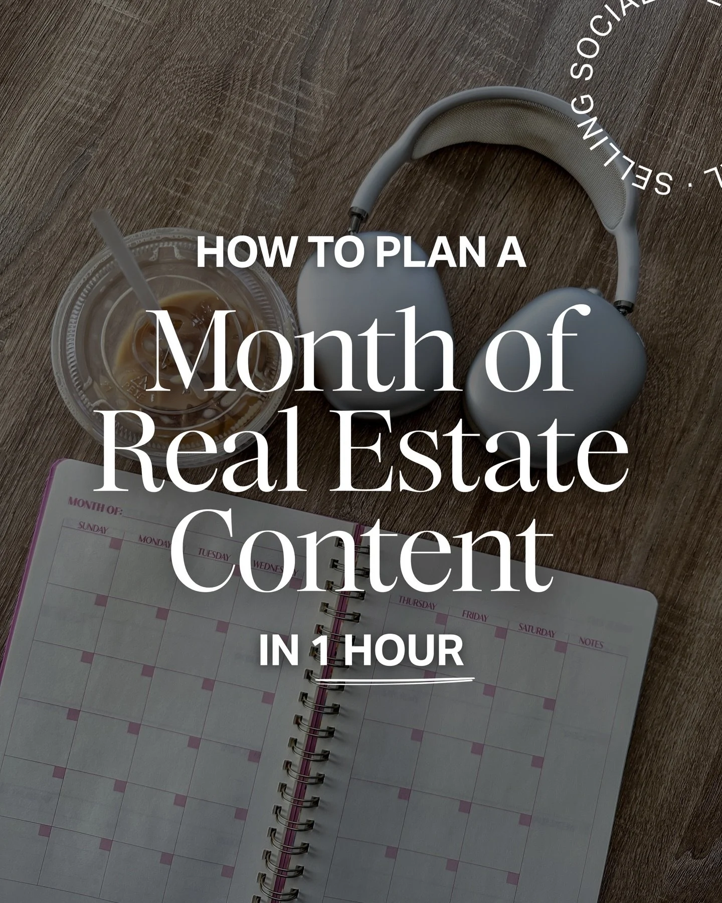 Realtors: Posting on Instagram doesn&rsquo;t have to feel like a full-time job 🫶

This is my super simple system for creating a month of real estate content in 1 hour:

✔️ What to post
✔️ How often to post
✔️ What hooks to use
✔️ What to film
✔️ How
