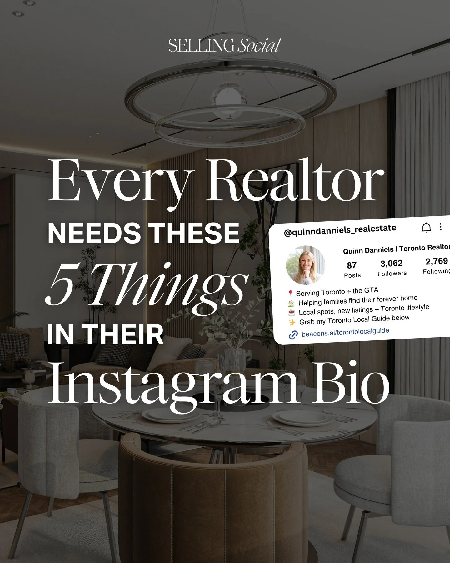 ⏰ Realtors: You&rsquo;ve got 3 seconds to turn a profile visitor into a future client.

And most agents waste it. 😬
🫣 They hide their location
⏭️ They skip who they help
🤷&zwj;♀️ They forget to tell people what to do next

Your Instagram profile i