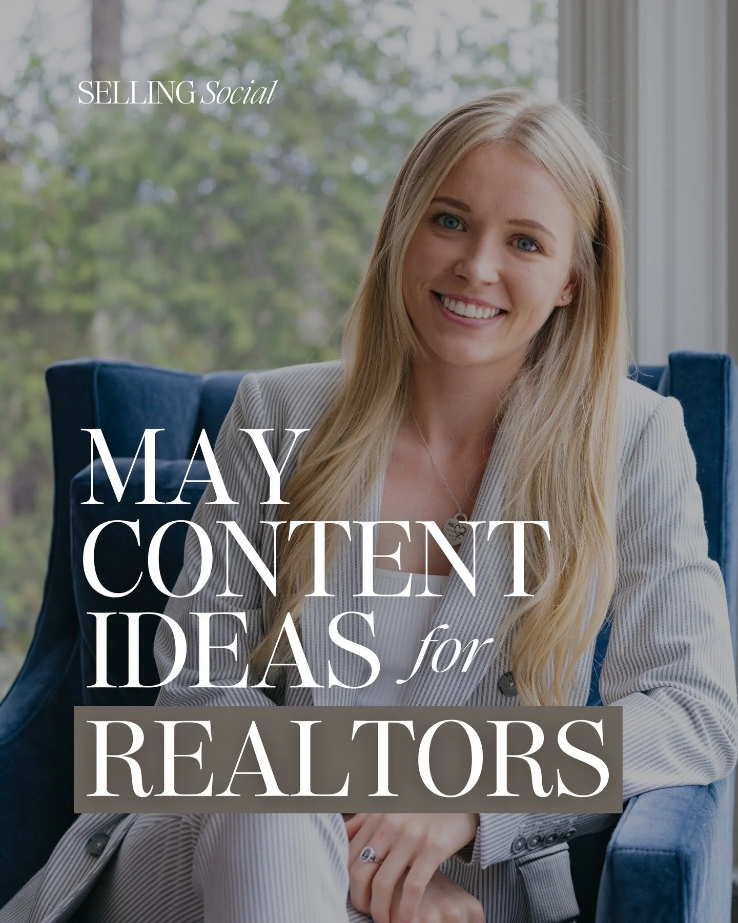 Realtors: Your May content survival kit is here 🌷✨

If you&rsquo;re ready to show up consistently and make your Instagram actually work for your business this season, I&rsquo;ve got you covered.

These ideas will help you:
📍 Show off the lifestyle 