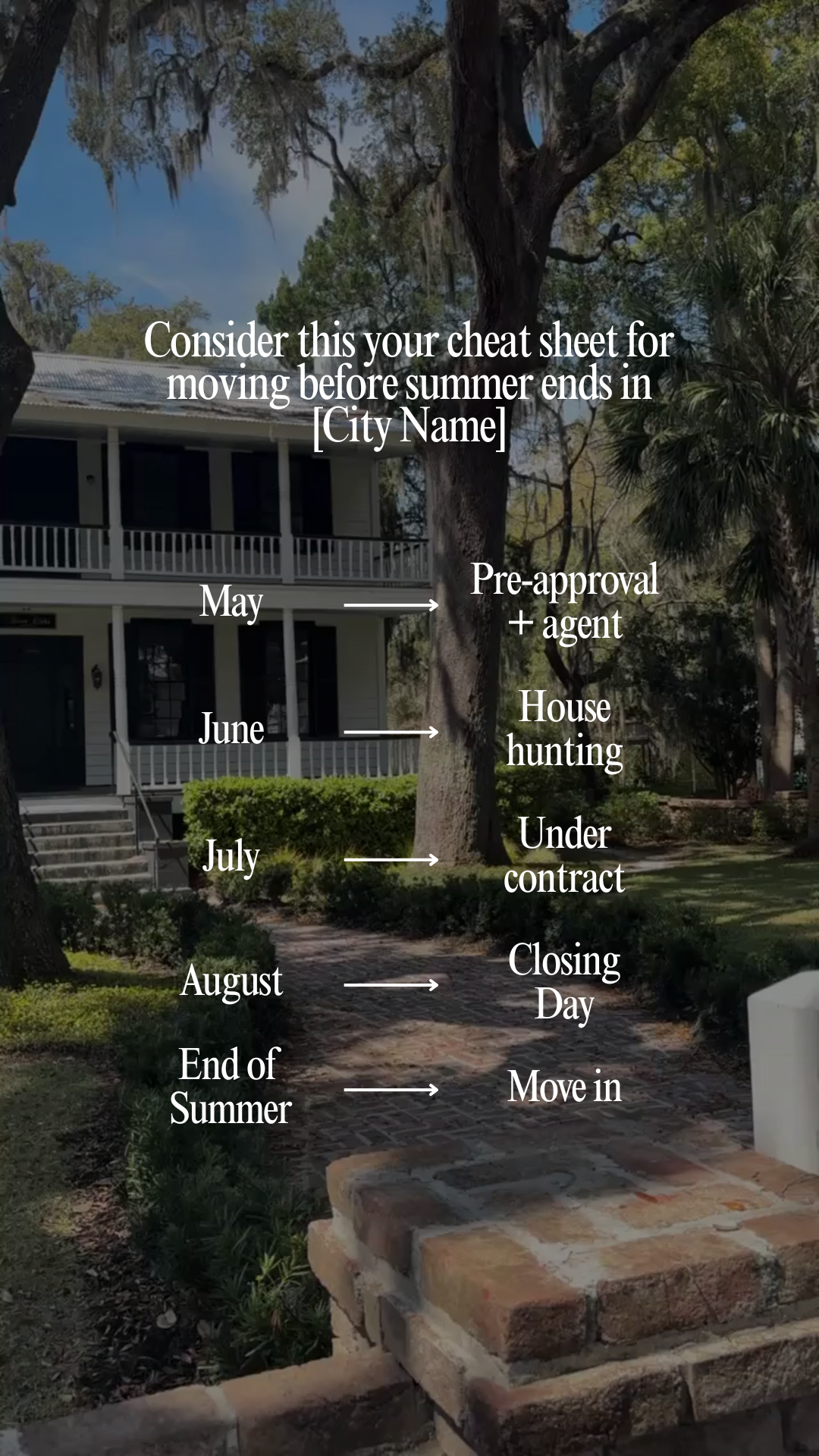 Consider this your cheat sheet for moving before summer ends in [City Name]