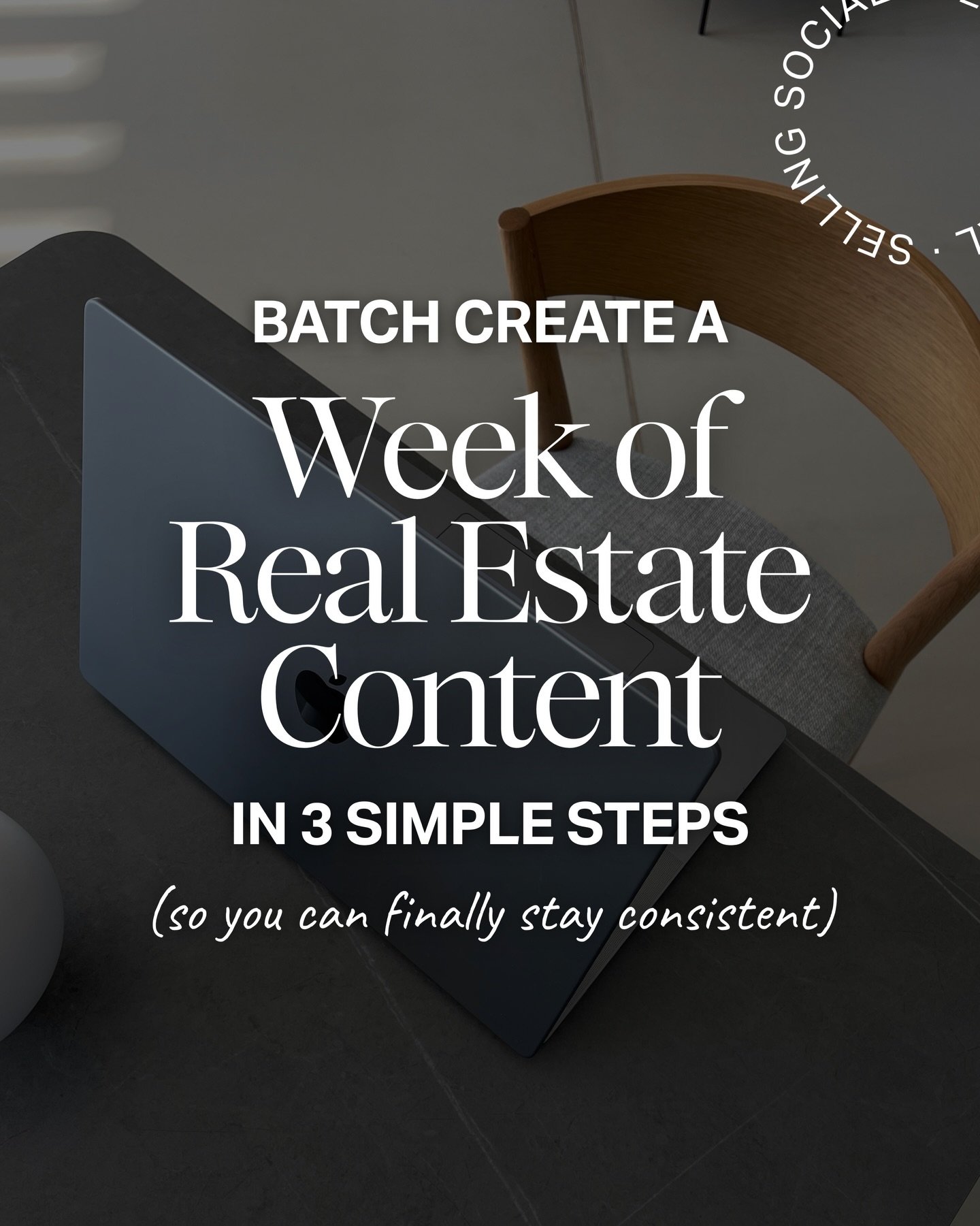 Realtors: this is how you stay consistent without burning out 👀

Comment &lsquo;SOCIAL&rsquo; and I&rsquo;ll send you the details on how to make this 10x easier👇✨

Follow @sellingsocial.co for more real estate content ideas that actually work 🫶

#