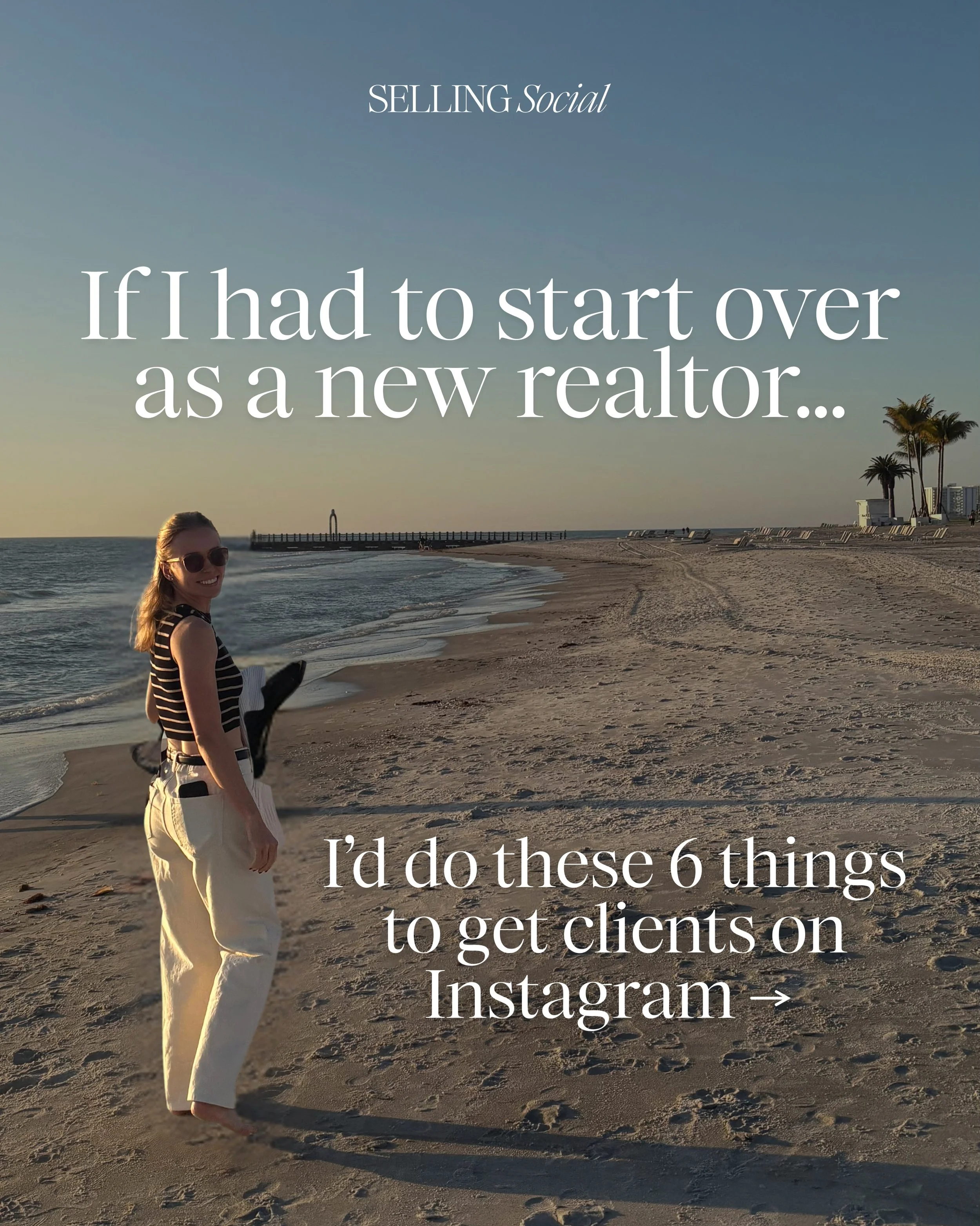 Agent to agent&hellip; here&rsquo;s what I want you to hear. 🖤✨

This career can feel like a LOT in the beginning. You&rsquo;re learning real estate, trying to find clients, and somehow also supposed to show up on Instagram like you&rsquo;ve been do