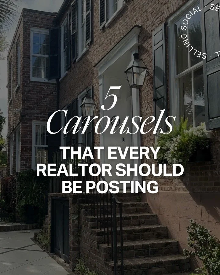 Realtors: You need to be posting carousels like this!

Comment &lsquo;CONTENT&rsquo; and I&rsquo;ll send you a free week of templates from our membership to try!

#SellingSocial #RealEstateContent #RealEstateMarketing #ContentForRealtors #RealtorsOfI
