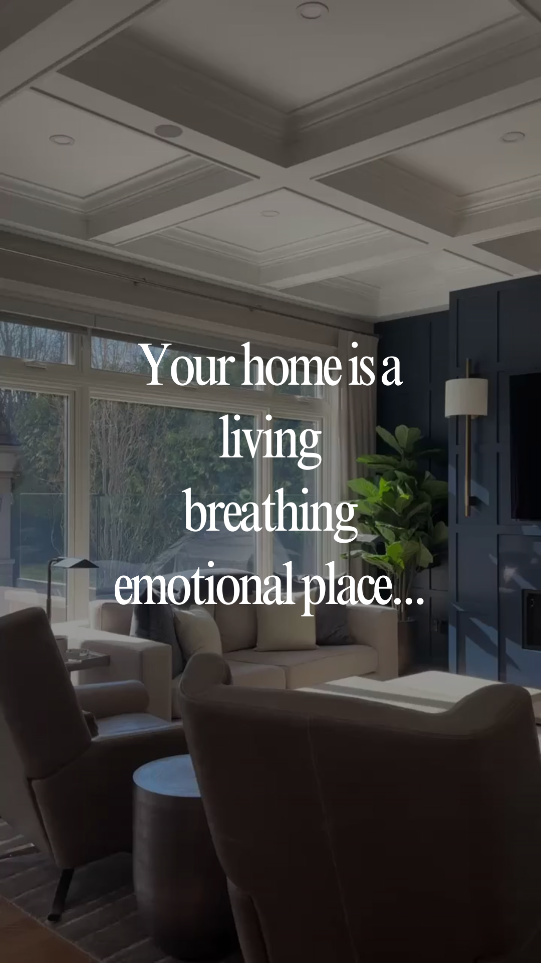 Your home is a…