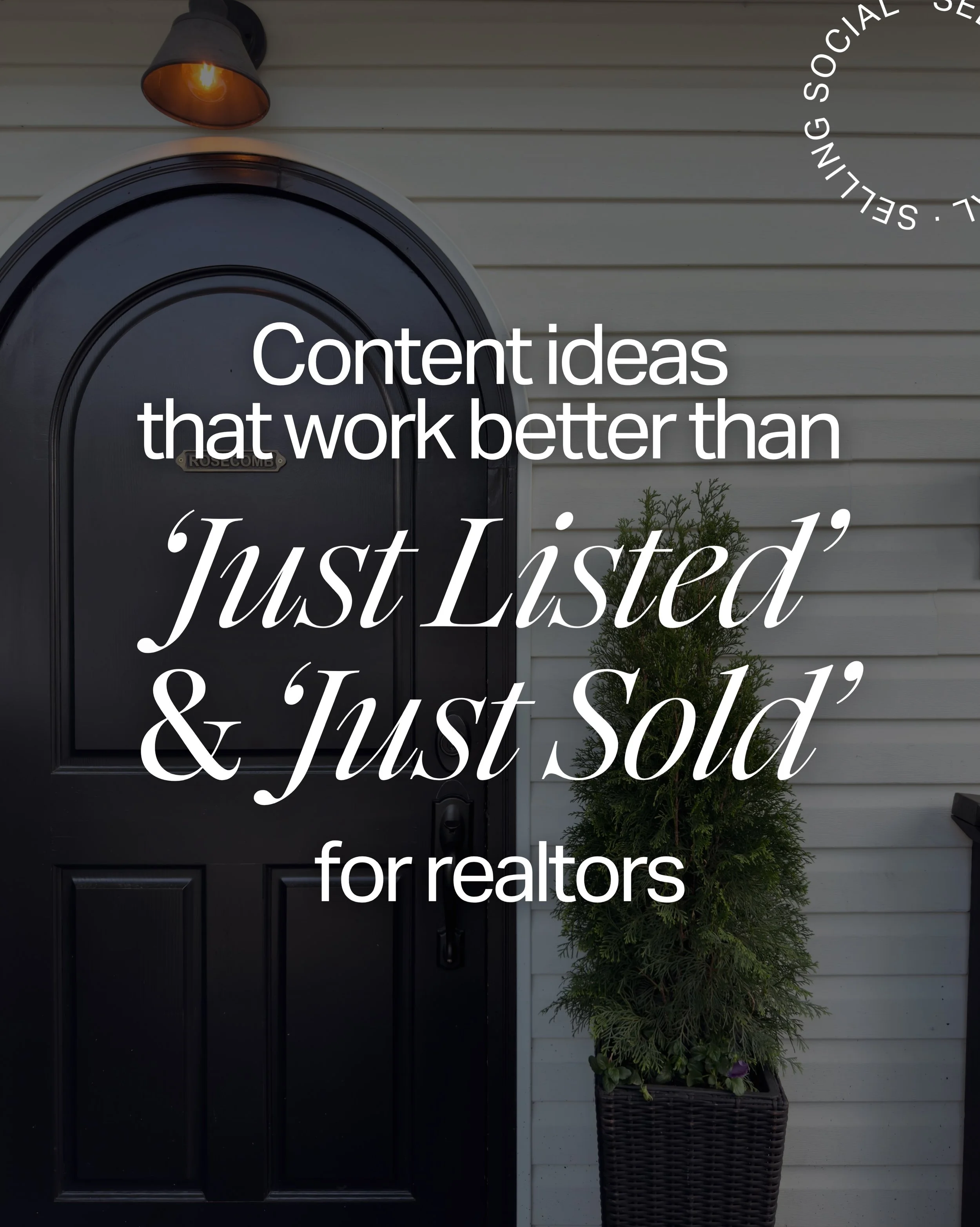 Comment &lsquo;LISTING&rsquo; and I&rsquo;ll send you these ideas to try!

#SellingSocial #RealEstateContent #RealEstateMarketing #ContentForRealtors #ListingHooks