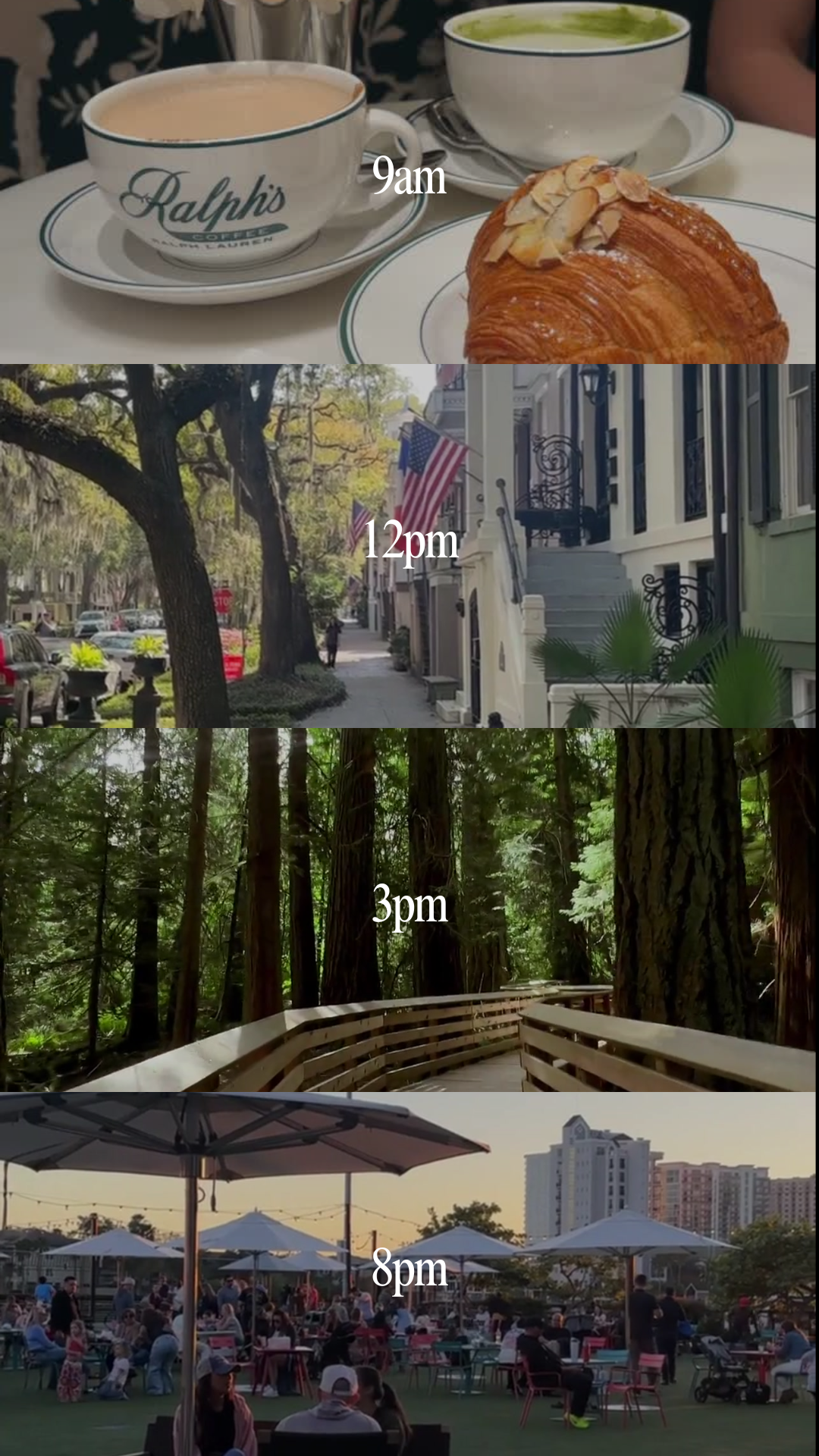 Trending reel: 9am-8pm in [City]