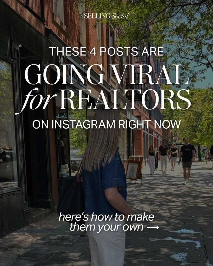 Realtors: If you want content done-for-you like this every month, comment &lsquo;REALTOR&rsquo; and I&rsquo;ll send you the details.

P.S. The membership goes up to $67/month on August 1st. Sign up before then and lock in $49/month FOREVER!

#Selling