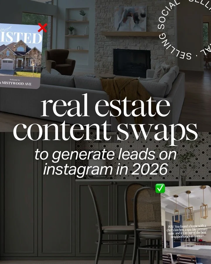 If you want real estate content that&rsquo;s working on Instagram today, Selling Social give you done-for-you templates, captions and resources every month!

Comment REALTOR and I&rsquo;ll send you the details!

#SellingSocial #RealEstateContent #Rea