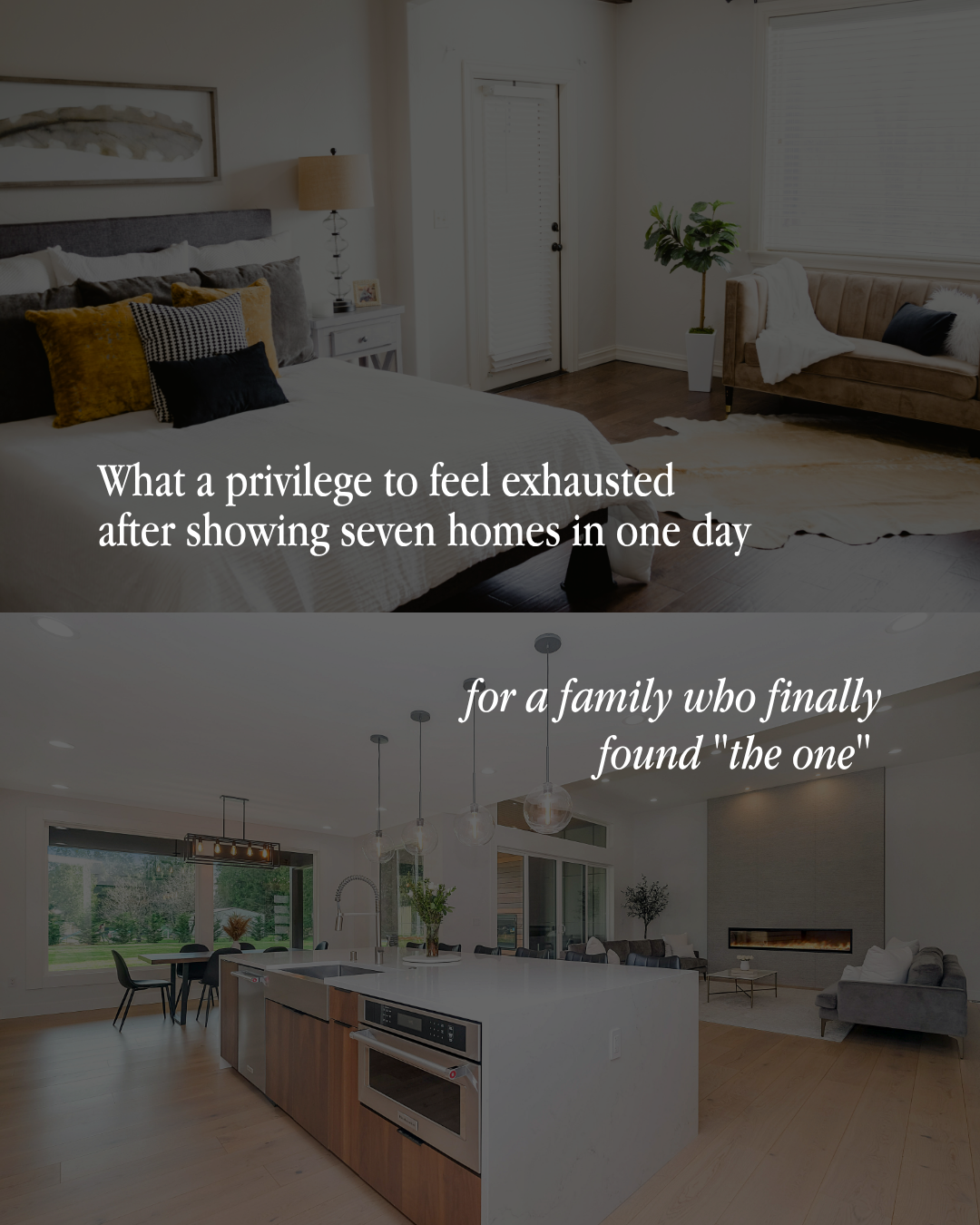 What a privilege to…