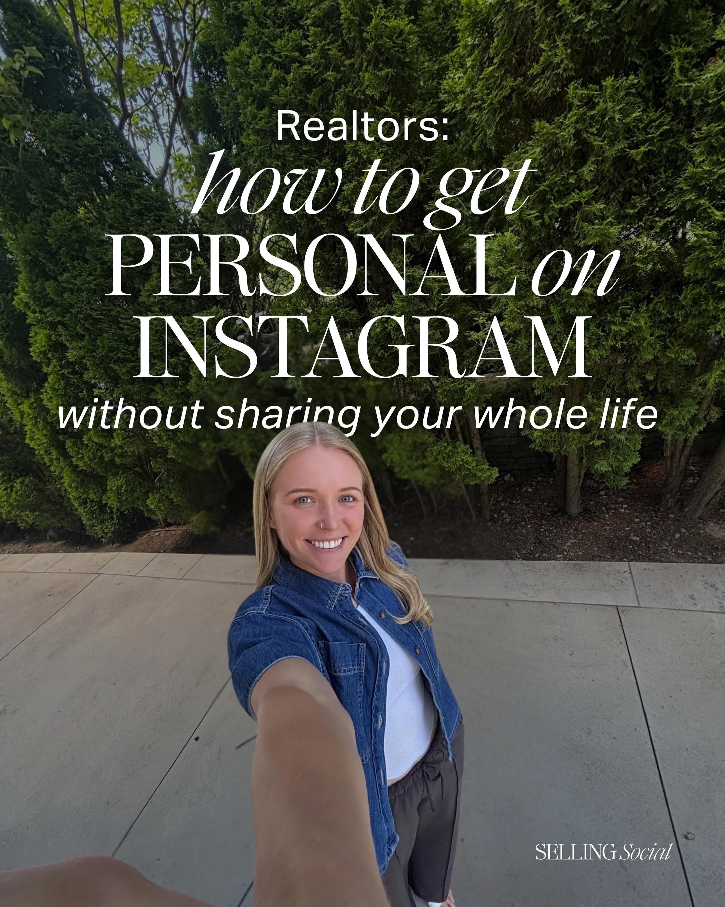 Realtors: Being personal on Instagram doesn&rsquo;t mean oversharing ☺️

It means showing up as an actual person, so people feel like they know you before they even need an agent.

Swipe to see the easiest ways you can get more personal in your conte