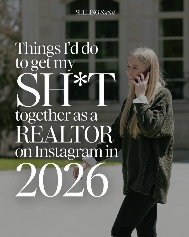 Realtors: If I was posting, not growing, and not getting leads&hellip; here&rsquo;s exactly how I&rsquo;d get my sh*t together (without starting over).

I wouldn&rsquo;t worry about a rebrand or even copying viral trends. I&rsquo;d focus on small int