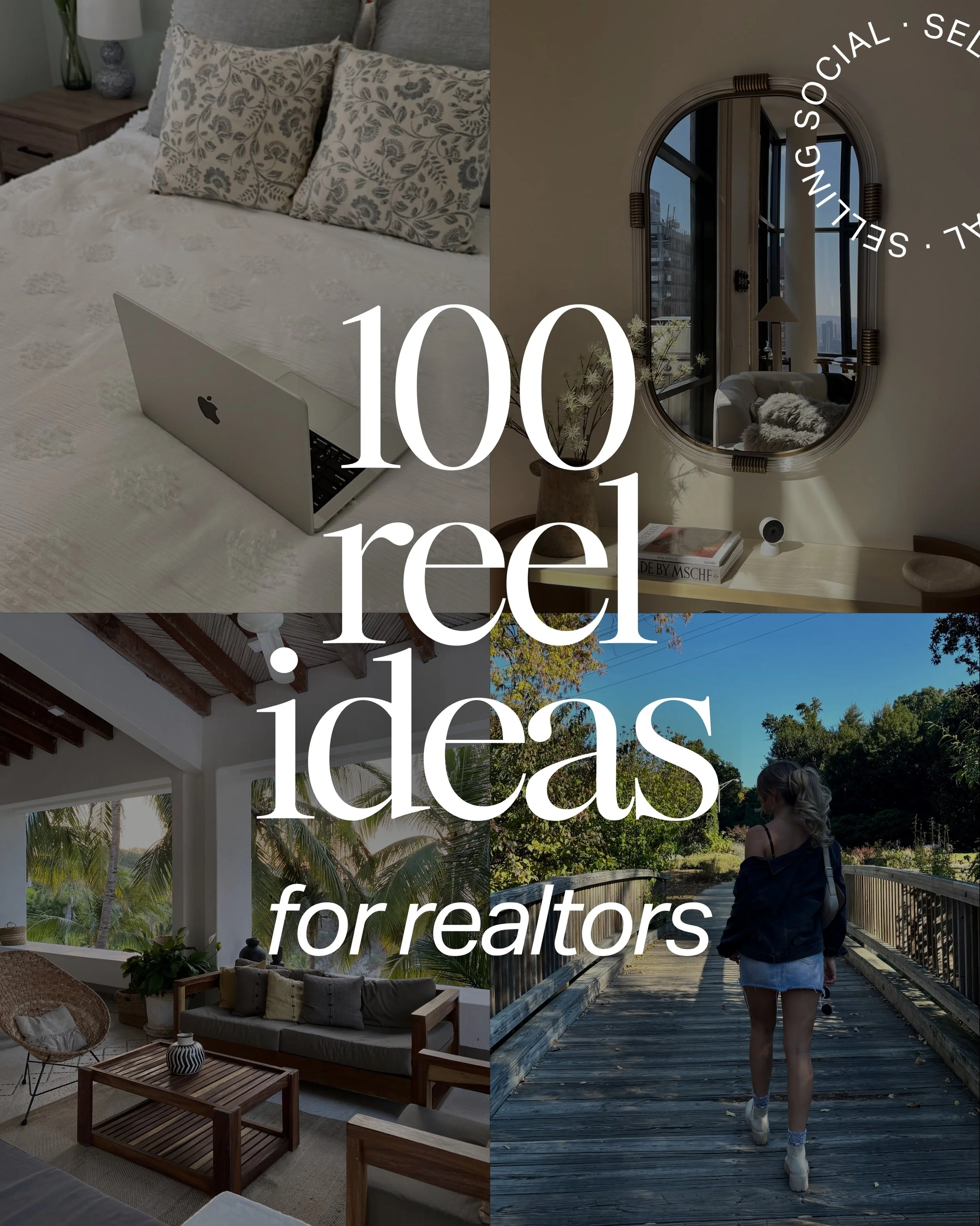 100 reel ideas for realtors👇🎥🏡

I know what it&rsquo;s like to have no idea what to post, so I made you 100 ideas so that never happens again!

Swipe for the first 50 ideas, and if you want the other 50... comment &lsquo;REEL&rsquo; and I&rsquo;ll