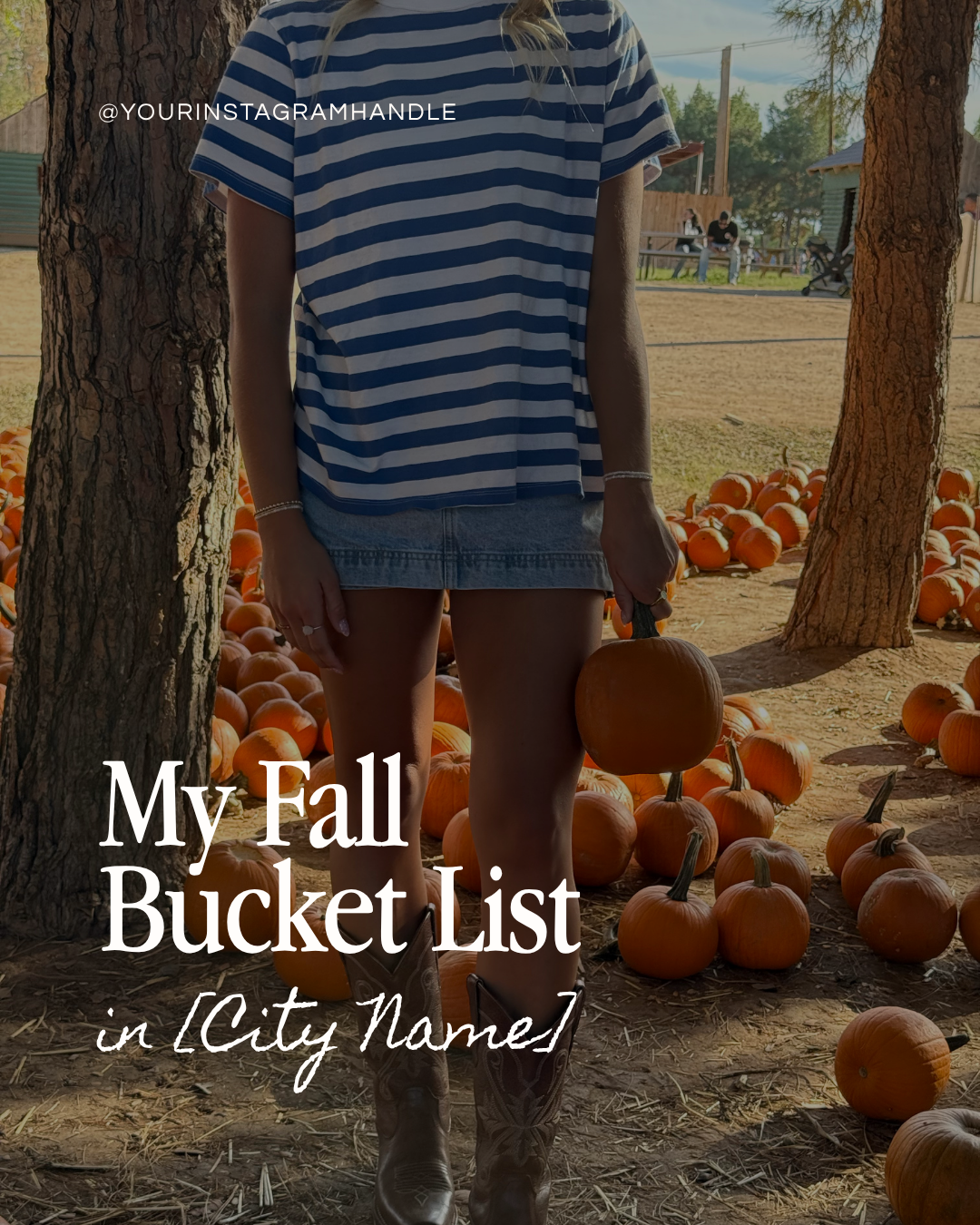 My fall bucket list in [City Name]