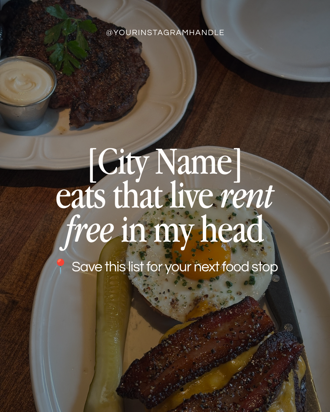 [City Name] eats that live rent free in my head